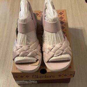 Sketchers Women's Blush Pink Sandals